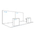 10x20 Booth Backlit Display Kit 01 - PIXLIP USA