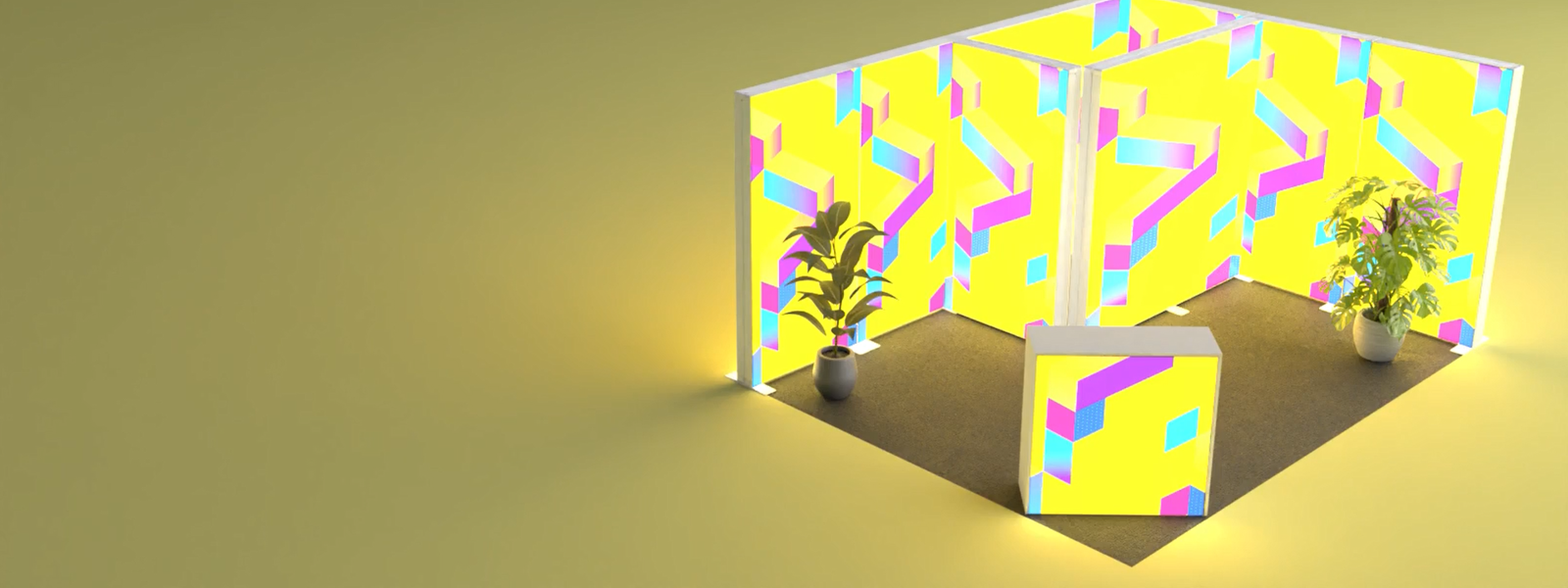 Backlit Trade Show Display Panels & Walls | PIXLIP GO – PIXLIP USA